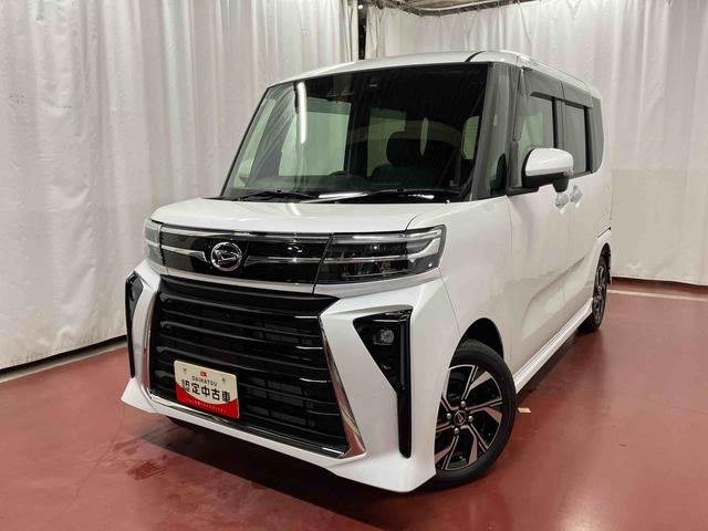 タント 中古車 カスタムＸ元展示車　届出済未使用車　禁煙車　ナビ　前後ドライブレコーダー　パノラマカメラ　Ｂｌｕｅｔｏｏｔｈ　ＣＤ　Ｂｌｕｅｔｏｏｔｈ　フルセグＴＶ　衝突安全ボディ　衝突被害軽減システム　盗難防止システム
