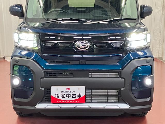 タントファンクロス届出済未使用車　元展示車　シートヒーター　誤発進抑制装置　１オーナー　オートマチックハイビーム　禁煙　両側電動スライドドア　ＬＥＤヘッドランプ　車線逸脱警報　オートライト　スマートキー　アルミホイール（長崎県）の中古車