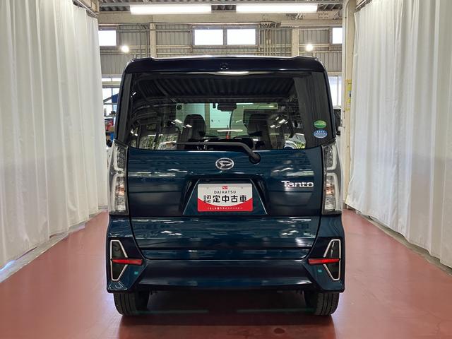 タントカスタムＲＳスタイルセレクション下取車　衝突被害軽減ブレーキ　スマートキー　追従クルーズ　両側オートスライドドア　アイドリングストップ　バックモニター　ターボエンジン　前席シートヒーター　ナビＴＶ　ＬＥＤライト　ドラレコ付き（長崎県）の中古車