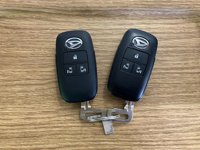 ムーヴキャンバスセオリーＧターボ元試乗車　アダプティブクルーズコントロール　シートヒーター　電動格納式ドアミラー　両側電動スライドドア　車線逸脱警報　ＬＥＤヘッドランプ　オートマチックハイビーム　スマートキー　プッシュスタート（長崎県）の中古車