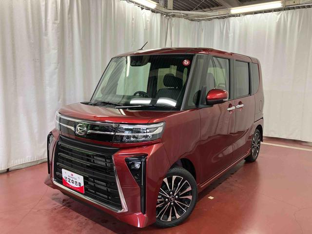 タントカスタムＲＳ元展示車　ターボエンジン　両側電動スライドドア　アイドリングストップ　電動格納ミラー　シートヒーター　ＬＥＤヘッドランプ　禁煙　オートマチックハイビーム　１オーナー　オートライト　スマートキー（長崎県）の中古車