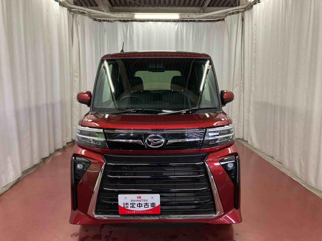 タントカスタムＲＳ元展示車　ターボエンジン　両側電動スライドドア　アイドリングストップ　電動格納ミラー　シートヒーター　ＬＥＤヘッドランプ　禁煙　オートマチックハイビーム　１オーナー　オートライト　スマートキー（長崎県）の中古車