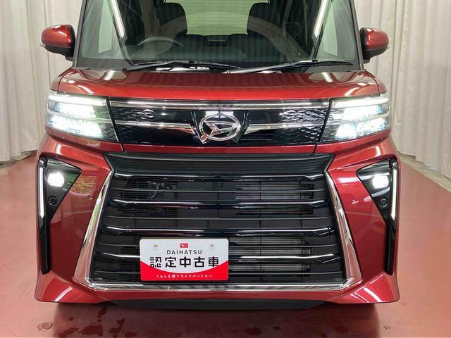 タントカスタムＲＳ元展示車　ターボエンジン　両側電動スライドドア　アイドリングストップ　電動格納ミラー　シートヒーター　ＬＥＤヘッドランプ　禁煙　オートマチックハイビーム　１オーナー　オートライト　スマートキー（長崎県）の中古車
