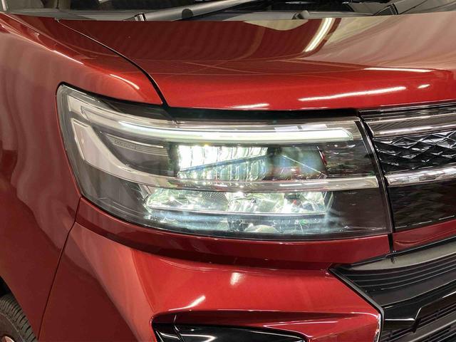 タントカスタムＲＳ元展示車　ターボエンジン　両側電動スライドドア　アイドリングストップ　電動格納ミラー　シートヒーター　ＬＥＤヘッドランプ　禁煙　オートマチックハイビーム　１オーナー　オートライト　スマートキー（長崎県）の中古車