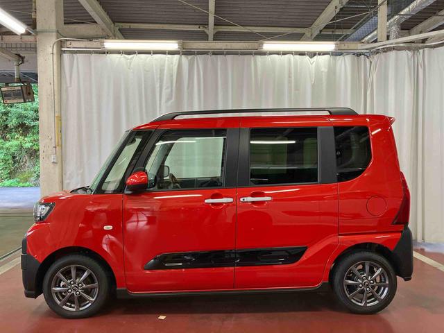 タントファンクロス元試乗車 衝突被害軽減システム 車線逸脱防止 両側電動スライドドア シートヒーター LEDヘッドランプ オートライト オートマチックハイビーム スマートキー ベンチシート プッシュスタート(長崎県)の中古車