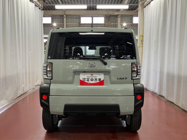 タフトＧ届出済未使用車　元展示車　アダプティブクルーズコントロール　衝突被害軽減システム　シートヒーター　アイドリングストップ　スマートキー　車線逸脱防止　１オーナー　オートマチックハイビーム　電動格納ミラー（長崎県）の中古車