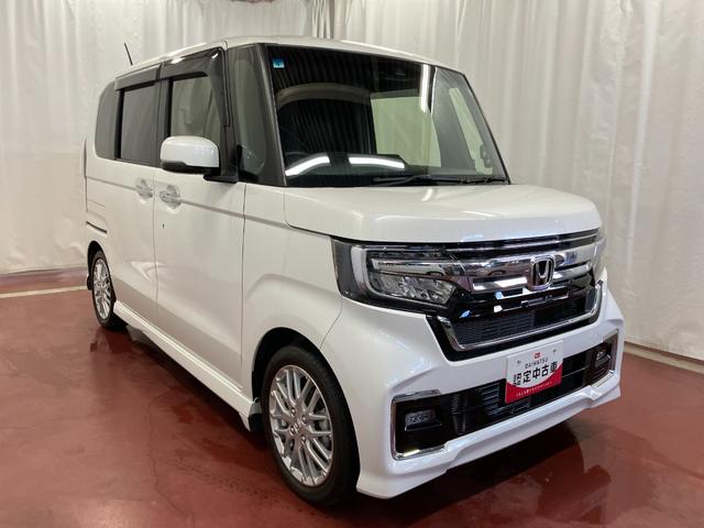 Ｎ−ＢＯＸカスタムＬターボ下取車　ナビ　前後ドラレコ　バックカメラ　ＥＴＣ　シートヒーター　Ｂｌｕｅｔｏｏｔｈ　フルセグＴＶ　ＤＶＤ　両側電動スライドドア　アダプティブクルーズコントロール　パドルシフト　ＬＥＤヘッドライト（長崎県）の中古車