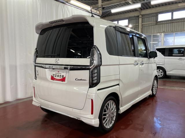 Ｎ−ＢＯＸカスタムＬターボ下取車　ナビ　前後ドラレコ　バックカメラ　ＥＴＣ　シートヒーター　Ｂｌｕｅｔｏｏｔｈ　フルセグＴＶ　ＤＶＤ　両側電動スライドドア　アダプティブクルーズコントロール　パドルシフト　ＬＥＤヘッドライト（長崎県）の中古車