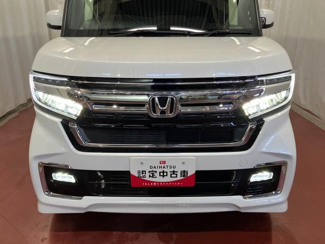 Ｎ−ＢＯＸカスタムＬターボ下取車　ナビ　前後ドラレコ　バックカメラ　ＥＴＣ　シートヒーター　Ｂｌｕｅｔｏｏｔｈ　フルセグＴＶ　ＤＶＤ　両側電動スライドドア　アダプティブクルーズコントロール　パドルシフト　ＬＥＤヘッドライト（長崎県）の中古車