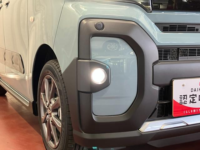 タントファンクロスひょう害車　届出済未使用車　展示車　アイドリングストップ　レーダーブレーキ　１オーナー　両側オートスライドドア　車線逸脱警報　前席シートヒーター　禁煙車　イモビライザー　ＬＥＤライト　スマートキー（長崎県）の中古車