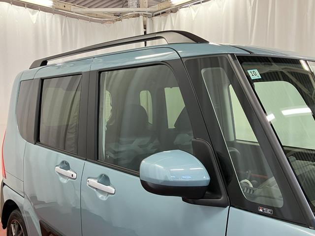 タントファンクロスひょう害車　届出済未使用車　展示車　アイドリングストップ　レーダーブレーキ　１オーナー　両側オートスライドドア　車線逸脱警報　前席シートヒーター　禁煙車　イモビライザー　ＬＥＤライト　スマートキー（長崎県）の中古車