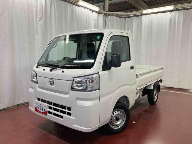 ハイゼットトラックスタンダード届出済未使用車　元展示車　２ＷＤ　ＣＶＴ車　１オーナー　衝突被害軽減システム　パワステ　エアコン　運転席エアバッグ　助手席エアバッグ　禁煙　アイドルストップ　ＥＳＣ　ＡＢＳ　オートライト（長崎県）の中古車