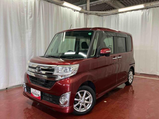 タントカスタムX スマートセレクションSA下取車 衝突被害軽減システム 両側スライド片側電動ドア 電動格納ミラー スマートキー アイドリングストップ ABS LEDヘッドランプ オートライト ベンチシート 運転席エアバック 助手席エアバック(長崎県)の中古車