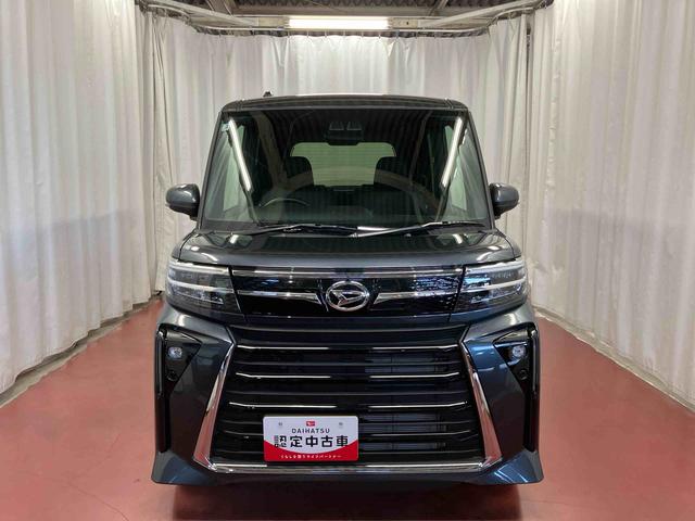 タントカスタムＸ届出済未使用車　元展示車　衝突被害軽減システム　車線逸脱防止　アイドリングストップ　禁煙　ＬＥＤヘッドランプ　１オーナー　シートヒーター　オートマチックハイビーム　電動格納ミラー　スマートキー（長崎県）の中古車