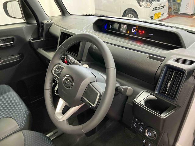 タントカスタムＲＳ届出済未使用車　元展示車　ターボ　衝突被害軽減システム　車線逸脱防止　アイドリングストップ　両側電動スライドドア　禁煙　シートヒーター　オートマチックハイビーム　スマートキー　ＬＥＤヘッドライト（長崎県）の中古車