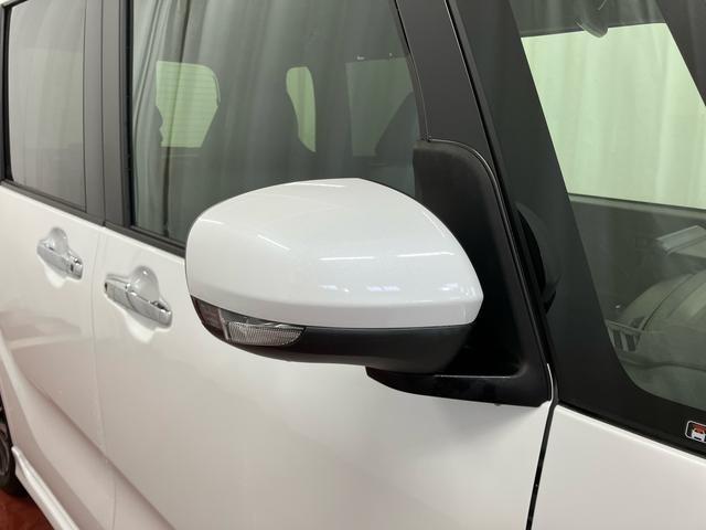 タントカスタムＲＳ届出済未使用車　元展示車　ターボ　衝突被害軽減システム　車線逸脱防止　アイドリングストップ　両側電動スライドドア　禁煙　シートヒーター　オートマチックハイビーム　スマートキー　ＬＥＤヘッドライト（長崎県）の中古車