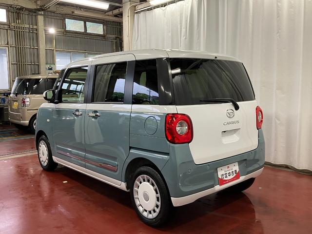 ムーヴキャンバスストライプスＧ　ｅｃｏＩＤＬＥ非装着車１オーナー　ディスプレイオーディオ　バックカメラ　衝突被害軽減システム　ブルートゥース　ＴＶ　ＬＥＤヘッドランプ　イモビライザー　車線逸脱警告　シートヒーター　スマートキー　オートライト（長崎県）の中古車