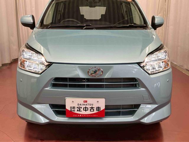 ミライースＸ　ＳＡIII届出済未使用車　元展示車　衝突被害軽減システム　レーンキープアシスト　安全ボディ　運転席エアバッグ　助手席エアバッグ　横滑防止　禁煙　ＬＥＤヘッドランプ　オートマチックハイビーム　キーレスキー（長崎県）の中古車