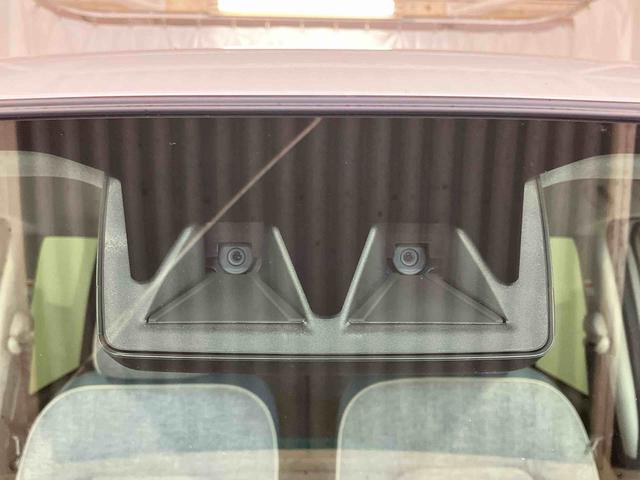 ムーヴキャンバスストライプスＧ届出済未使用車　元展示車　衝突被害軽減システム　両側電動スライドドア　アイドリングストップ　禁煙　スマートキー　プッシュスタート　シートヒーター　スマートキー　ＬＥＤヘッドランプ　衝突安全ボディ（長崎県）の中古車