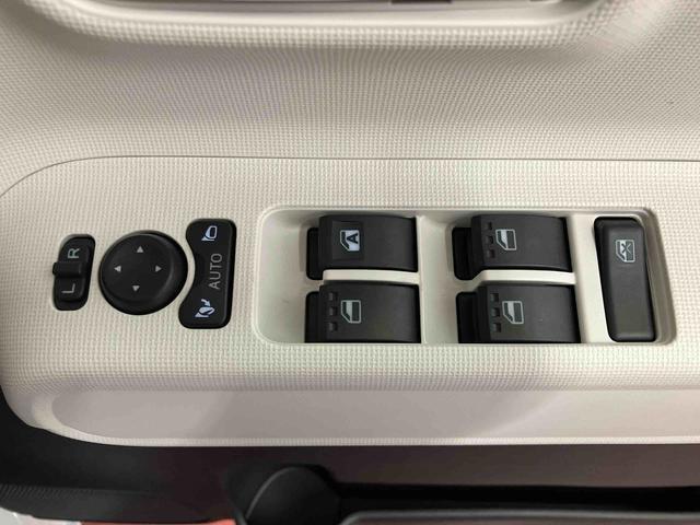 ムーヴキャンバスストライプスＧ届出済未使用車　元展示車　衝突被害軽減システム　両側電動スライドドア　アイドリングストップ　禁煙　スマートキー　プッシュスタート　シートヒーター　スマートキー　ＬＥＤヘッドランプ　衝突安全ボディ（長崎県）の中古車