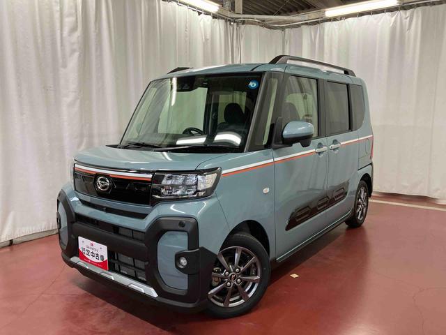 タントファンクロス元試乗車　ナビ　パノラマカメラ　ブルートゥース　ドライブレコーダー　衝突被害軽減システム　両側電動スライドドア　シートヒーター　レーンキープアシスト　ＬＥＤヘッドランプ　オートライト　スマートキー（長崎県）の中古車