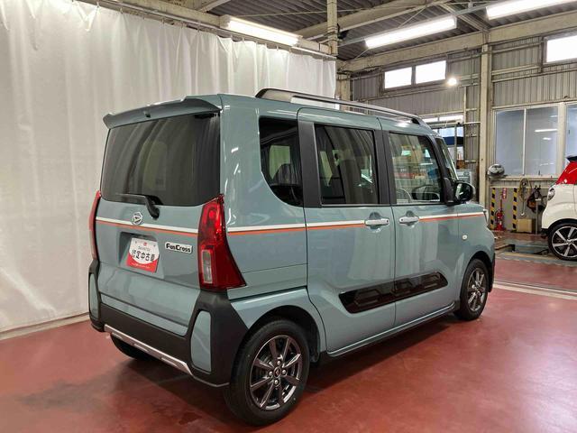 タントファンクロス元試乗車　ナビ　パノラマカメラ　ブルートゥース　ドライブレコーダー　衝突被害軽減システム　両側電動スライドドア　シートヒーター　レーンキープアシスト　ＬＥＤヘッドランプ　オートライト　スマートキー（長崎県）の中古車