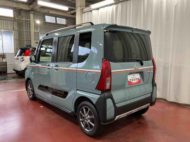 タントファンクロス元試乗車　ナビ　パノラマカメラ　ブルートゥース　ドライブレコーダー　衝突被害軽減システム　両側電動スライドドア　シートヒーター　レーンキープアシスト　ＬＥＤヘッドランプ　オートライト　スマートキー（長崎県）の中古車