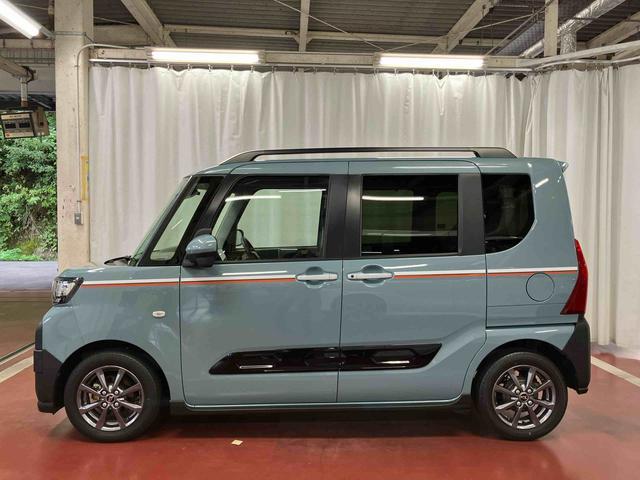 タントファンクロス元試乗車　ナビ　パノラマカメラ　ブルートゥース　ドライブレコーダー　衝突被害軽減システム　両側電動スライドドア　シートヒーター　レーンキープアシスト　ＬＥＤヘッドランプ　オートライト　スマートキー（長崎県）の中古車