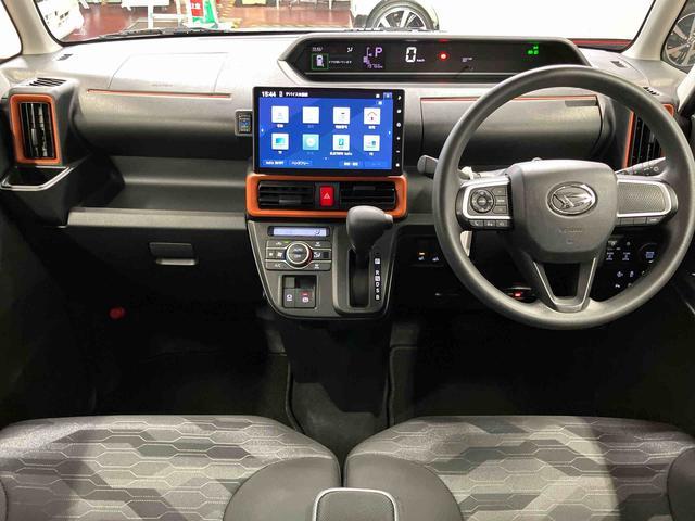 タントファンクロス元試乗車　ナビ　パノラマカメラ　ブルートゥース　ドライブレコーダー　衝突被害軽減システム　両側電動スライドドア　シートヒーター　レーンキープアシスト　ＬＥＤヘッドランプ　オートライト　スマートキー（長崎県）の中古車