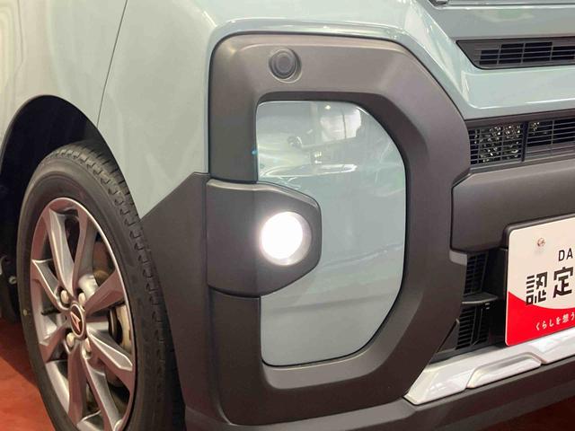 タントファンクロス元試乗車　ナビ　パノラマカメラ　ブルートゥース　ドライブレコーダー　衝突被害軽減システム　両側電動スライドドア　シートヒーター　レーンキープアシスト　ＬＥＤヘッドランプ　オートライト　スマートキー（長崎県）の中古車