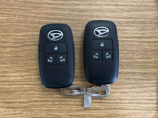 タントファンクロス元試乗車　衝突被害軽減システム　両側電動スライドドア　シートヒーター　１オーナー　オートマチックハイビーム　レーンキープアシスト　ＬＥＤヘッドランプ　スマートキー　オートライト　ベンチシート（長崎県）の中古車