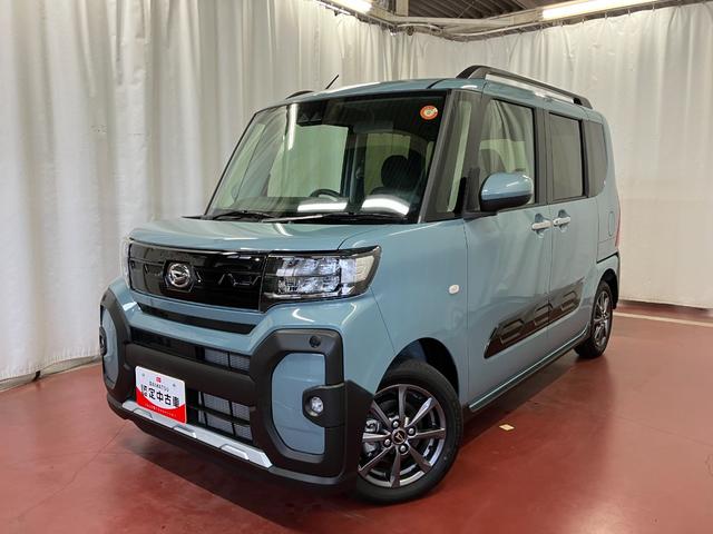 タントファンクロス届出済未使用車　元展示車　衝突被害軽減システム　レーンキープアシスト　両側電動スライドドア　シートヒーター　ＬＥＤヘッドランプ　オートライト　オートマチックハイビーム　アイドリングストップ（長崎県）の中古車