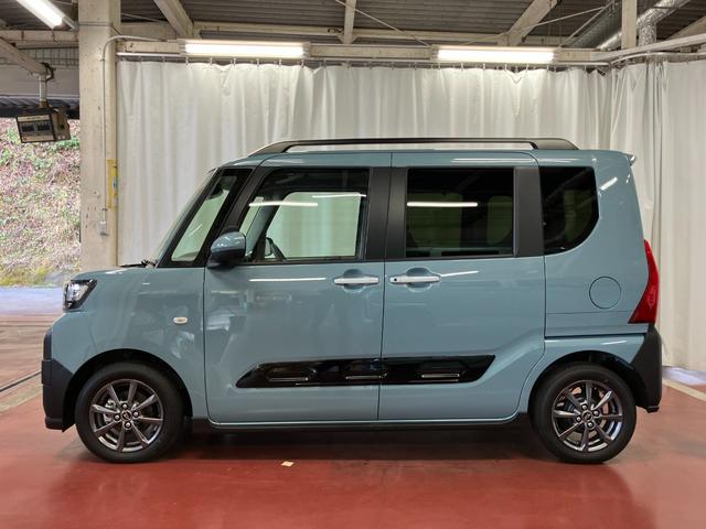 タントファンクロス届出済未使用車　元展示車　衝突被害軽減システム　レーンキープアシスト　両側電動スライドドア　シートヒーター　ＬＥＤヘッドランプ　オートライト　オートマチックハイビーム　アイドリングストップ（長崎県）の中古車