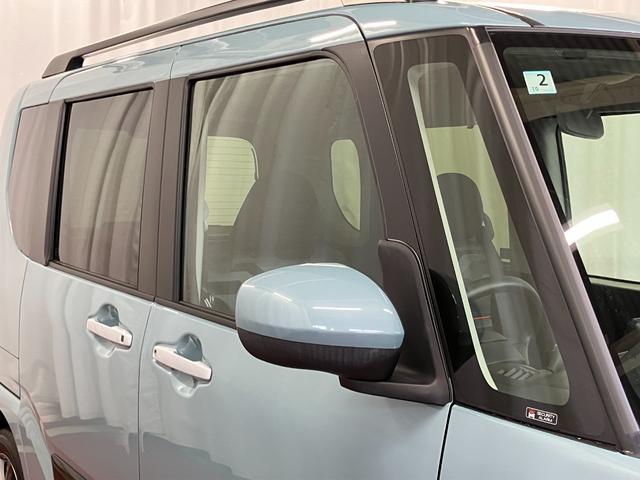 タントファンクロス届出済未使用車　元展示車　衝突被害軽減システム　レーンキープアシスト　両側電動スライドドア　シートヒーター　ＬＥＤヘッドランプ　オートライト　オートマチックハイビーム　アイドリングストップ（長崎県）の中古車