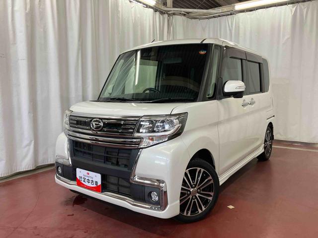 タントカスタムRS トップエディションSAIII下取車 ターボ 電動格納ミラー ブルートゥース メモリーナビ シートヒータ バックカメラ レーンアシスト 横滑り防止 LEDヘッドライト エアバッグ フルセグTV 記録簿有 衝突被害軽減システム(長崎県)の中古車