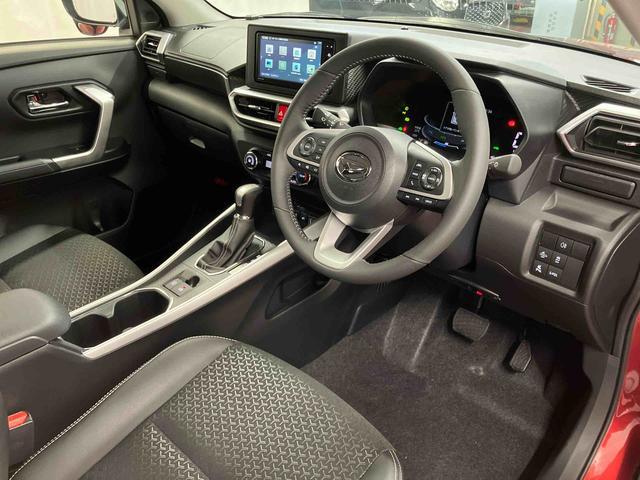 ロッキープレミアムＧ　ＨＥＶナビ　ブルートゥース　ドライブレコーダー　パノラマモニター　衝突被害軽減システム　アダプティブクルーズコントロール　衝突安全ボディ　シートヒーター　スマートキー　ＬＥＤヘッドランプ　オートライト（長崎県）の中古車