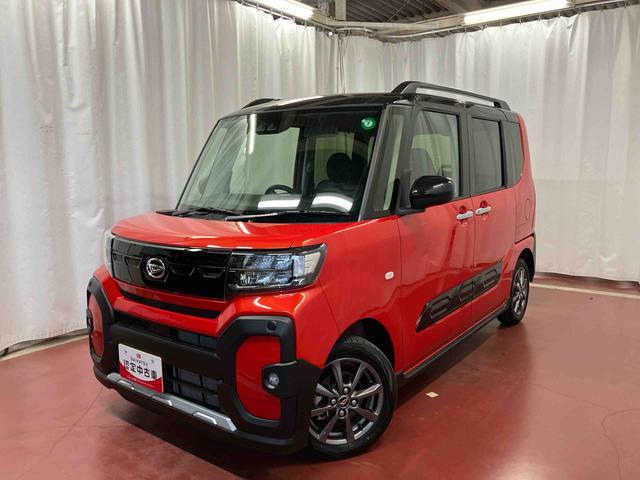 タントファンクロス元試乗車　衝突被害軽減システム　両側電動スライドドア　シートヒーター　１オーナー　オートマチックハイビーム　レーンキープアシスト　ＬＥＤヘッドランプ　スマートキー　オートライト　ベンチシート　アルミ（長崎県）の中古車