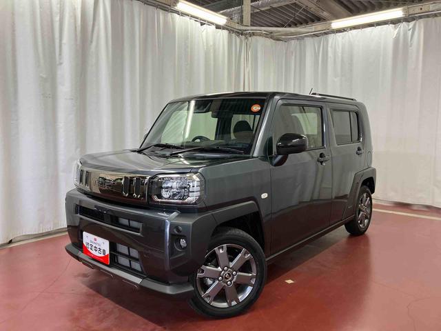 タフトＧ　ダーククロムベンチャー届出済未使用車　元展示車　１オーナー　アダプティブクルーズコントロール　オートマチックハイビーム　ＬＥＤヘッドランプ　レーンキープアシスト　アイドリングストップ　電動格納ミラー　禁煙車　スマートキー（長崎県）の中古車