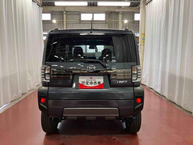 タフトＧ　ダーククロムベンチャー届出済未使用車　元展示車　１オーナー　アダプティブクルーズコントロール　オートマチックハイビーム　ＬＥＤヘッドランプ　レーンキープアシスト　アイドリングストップ　電動格納ミラー　禁煙車　スマートキー（長崎県）の中古車