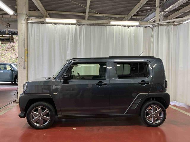 タフトＧ　ダーククロムベンチャー届出済未使用車　元展示車　１オーナー　アダプティブクルーズコントロール　オートマチックハイビーム　ＬＥＤヘッドランプ　レーンキープアシスト　アイドリングストップ　電動格納ミラー　禁煙車　スマートキー（長崎県）の中古車