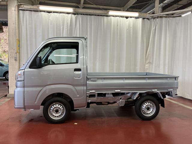 ハイゼットトラックスタンダード元展示車　１オーナー　２ＷＤ　ＣＶＴ車　禁煙　パワーステアリング　ＡＭ／ＦＭラジオ　オートライト　オートマチックハイビーム　衝突被害軽減システム　レーンアシスト　横滑り防止装置　アイドリングストップ（長崎県）の中古車