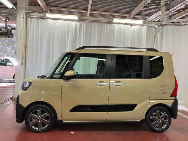 タントファンクロスターボ届出済未使用車　元展示車　ターボ　ディスプレイオーディオ　１オーナー車　ＬＥＤヘッドランプ　シ−トヒ−タ−　車線逸脱警報　スマートキー　衝突安全ボディ　アルミホイール　記録簿　オートマチックハイビーム（長崎県）の中古車