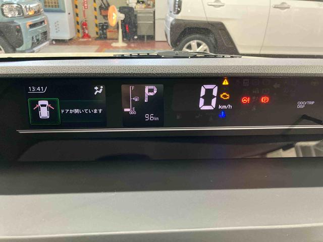 タントファンクロスターボ届出済未使用車　元展示車　ターボ　ディスプレイオーディオ　１オーナー車　ＬＥＤヘッドランプ　シ−トヒ−タ−　車線逸脱警報　スマートキー　衝突安全ボディ　アルミホイール　記録簿　オートマチックハイビーム（長崎県）の中古車