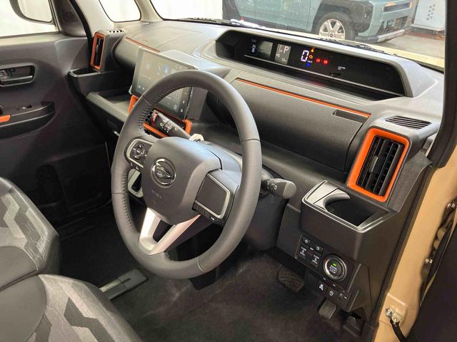 タントファンクロスターボ届出済未使用車　元展示車　ターボ　ディスプレイオーディオ　１オーナー車　ＬＥＤヘッドランプ　シ−トヒ−タ−　車線逸脱警報　スマートキー　衝突安全ボディ　アルミホイール　記録簿　オートマチックハイビーム（長崎県）の中古車