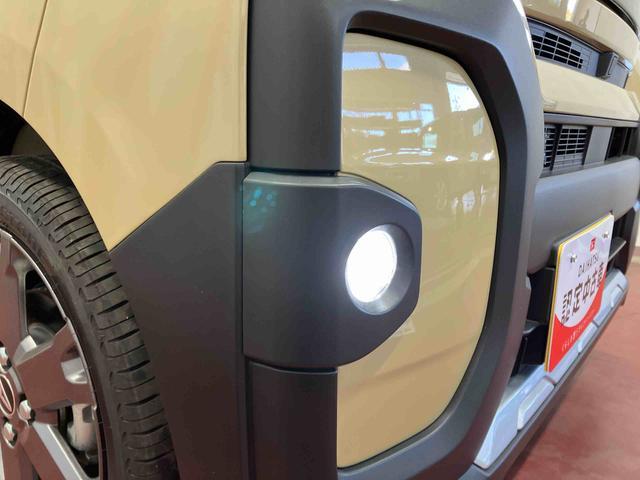 タントファンクロスターボ届出済未使用車　元展示車　ターボ　ディスプレイオーディオ　１オーナー車　ＬＥＤヘッドランプ　シ−トヒ−タ−　車線逸脱警報　スマートキー　衝突安全ボディ　アルミホイール　記録簿　オートマチックハイビーム（長崎県）の中古車