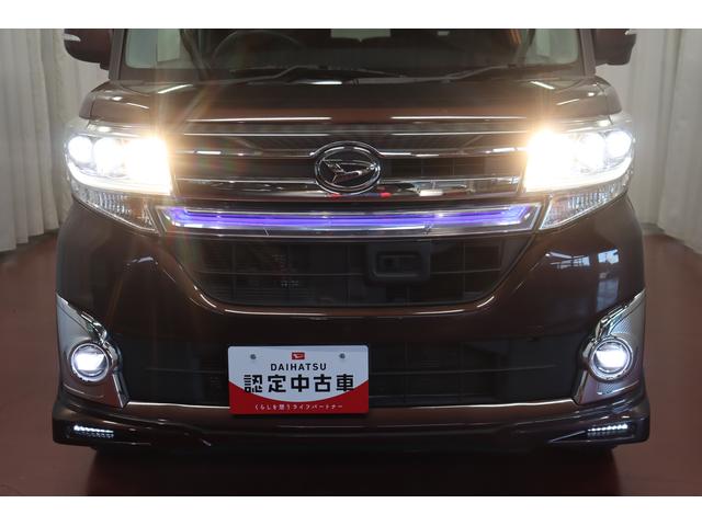 タントカスタムＲＳ　トップエディションＳＡIIナビＴＶ　ＤＶＤ再生　ＥＴＣ　Ｂｌｕｅｔｏｏｔｈ　オートライト　ＬＥＤ　スマートキー　両側スライドドア　車線逸脱警報装置（長崎県）の中古車