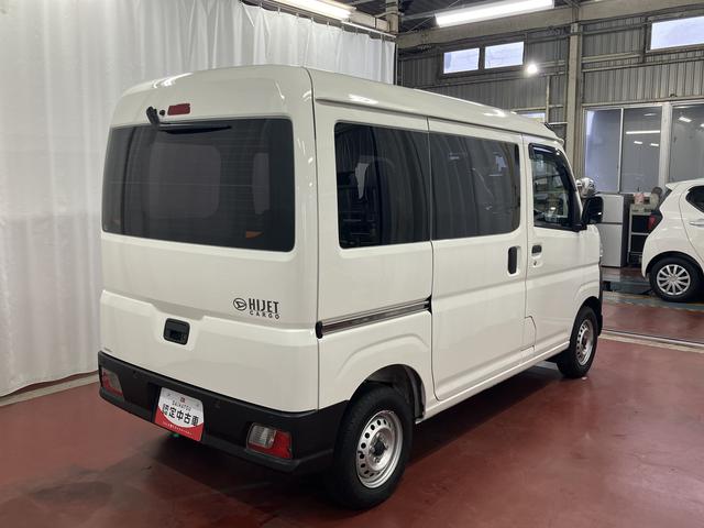 ハイゼットカーゴスペシャルクリーン下取車　４ＷＤ　両側スライドドア　オートライト　ＥＴＣ車載器　アイドリングストップ　運転席助手席エアバッグ　アイドリングストップ（長崎県）の中古車