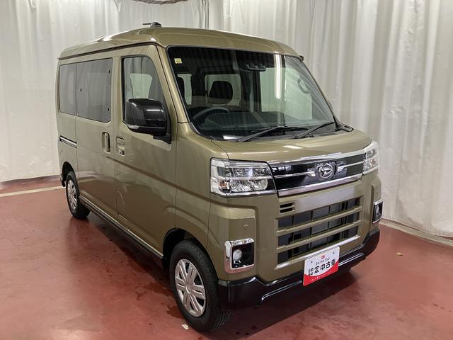 アトレーＲＳ届出済未使用車　１オーナー車　禁煙車　ターボ車　両側電動スライドドア　ハイビームアシスト　追従クルコン　ＬＥＤ　アイドリングストップ　横滑り防止機能　盗難防止システム　スマートキー　Ｗエアバッグ（長崎県）の中古車