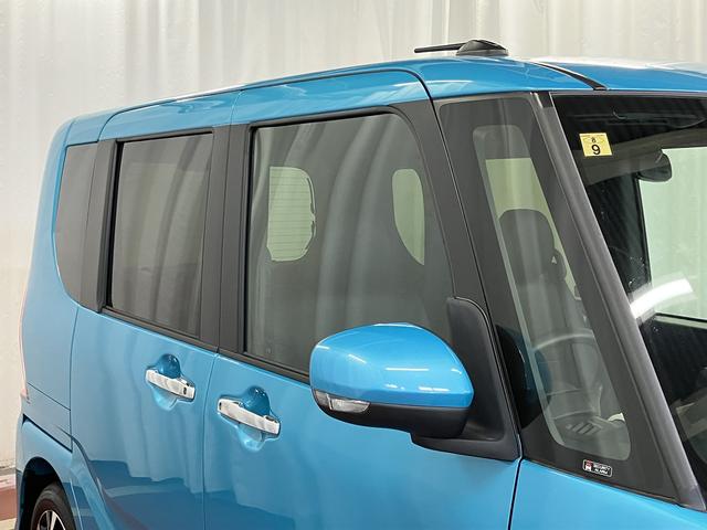 タントカスタムＸ届出済未使用車　展示車　ワンオーナー　禁煙　両側電動スライドドア　スマートキー　衝突防止　アイドリングストップ　シートヒーター　衝突安全ボディ　セキュリティアラーム　整備記録簿（長崎県）の中古車