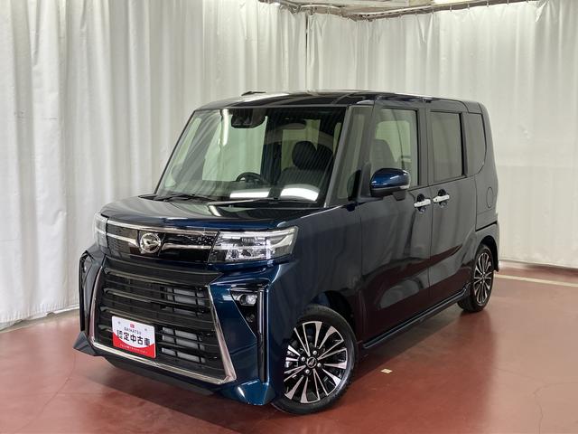 タントカスタムＲＳ届出済未使用車　展示車　禁煙　１オーナー　ターボエンジン　ＥＴＣ　衝突被害軽減　アダプティブクルコン　ＬＥＤ　スマートキー　オートライト　両側電動スライドドア　アイドリングストップ　記録簿（長崎県）の中古車